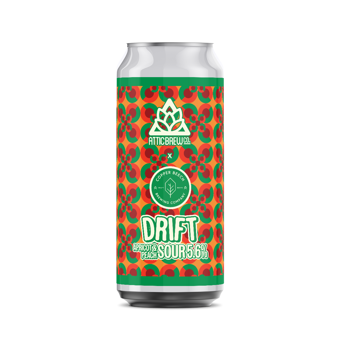 Drift | Apricot & Peach Sour | 5.6% | 440ml | Attic x Copper Beech Collab