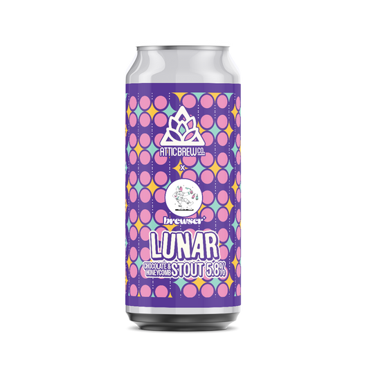 Lunar | Chocolate & Honeycomb Stout | 5.8% | 440ml