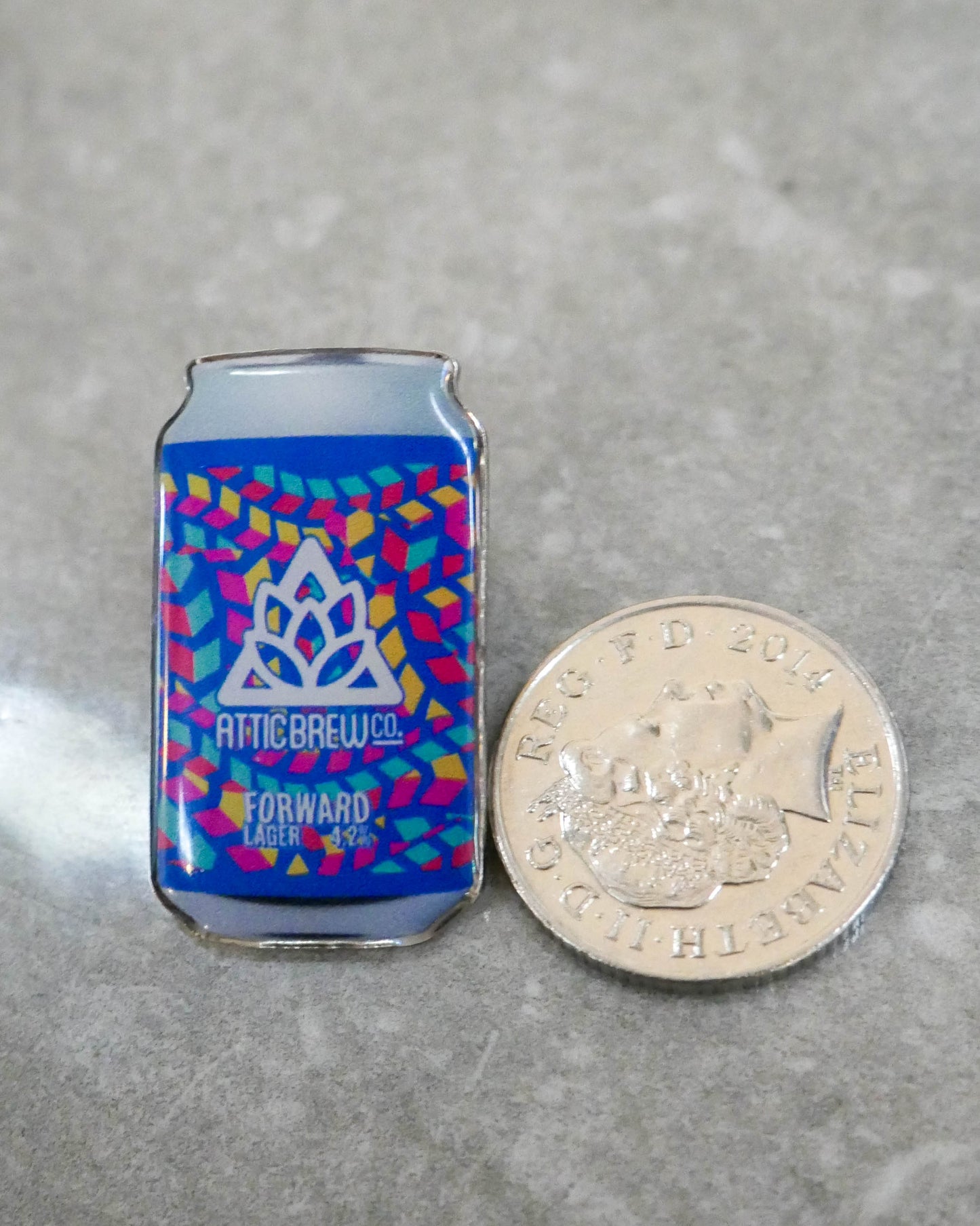 Forward Pin Badge