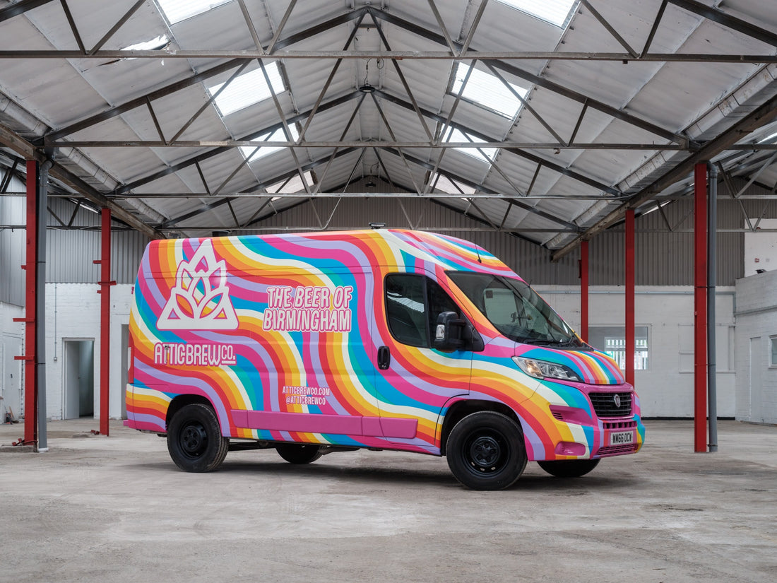 Beer Can to Branded Van: Our Intuition Wrap Comes to Life