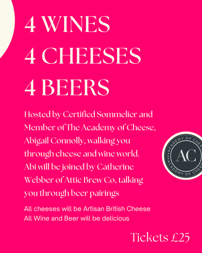 Grape x Grain Cheese Pairing at The Barrel Store with Attic & Arch 13