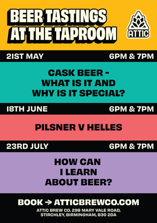 Free Attic Beer Tastings