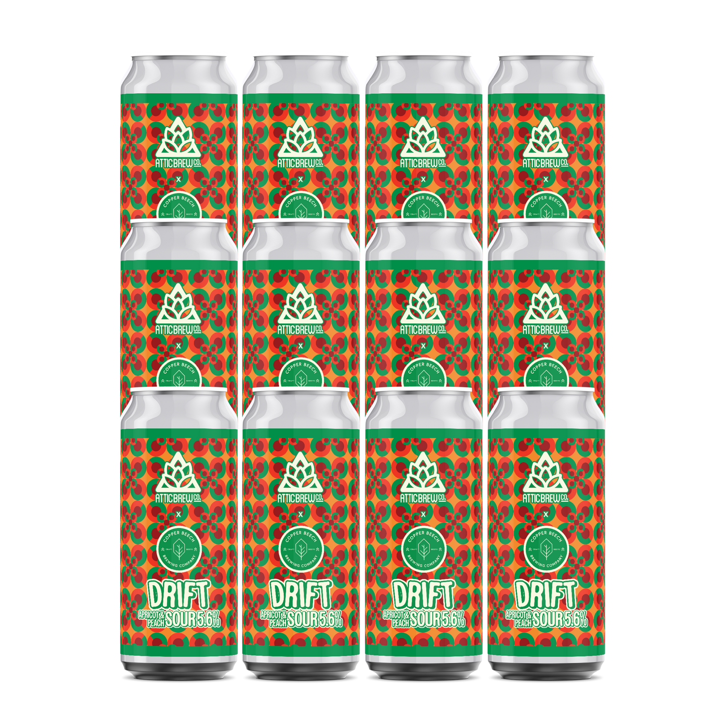 Drift | Apricot & Peach Sour | 5.6% | 440ml | Attic x Copper Beech Collab