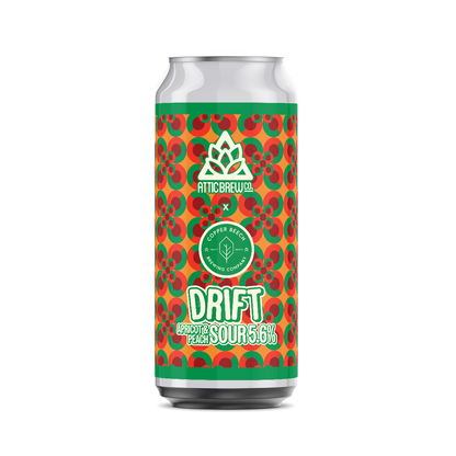 Drift | Apricot & Peach Sour | 5.6% | 440ml | Attic x Copper Beech Collab
