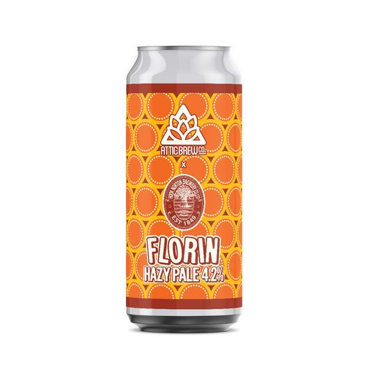 Florin | Hazy Pale | 4.2% | 440ml | Attic x Hook Norton Collab
