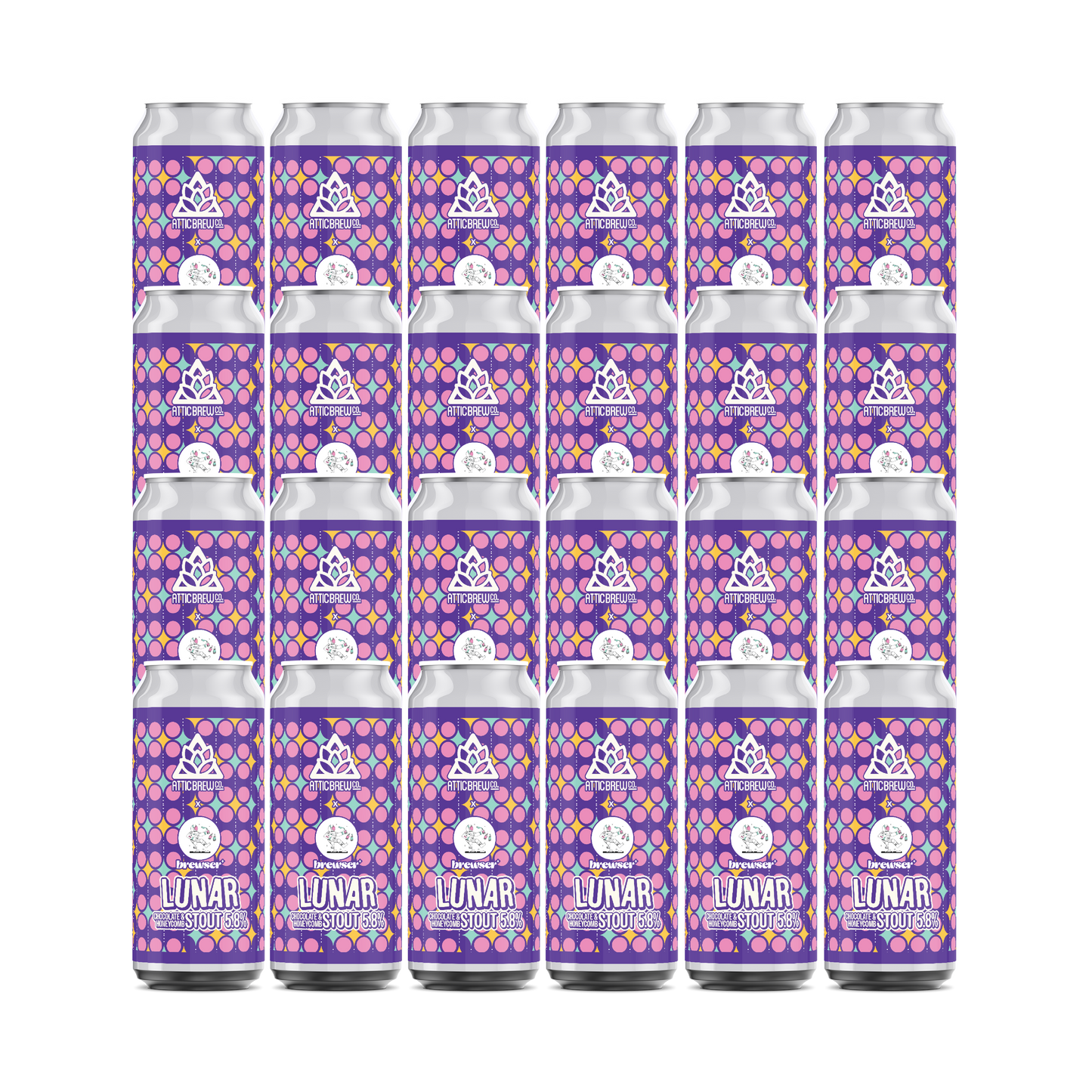 Lunar | Chocolate & Honeycomb Stout | 5.8% | 440ml