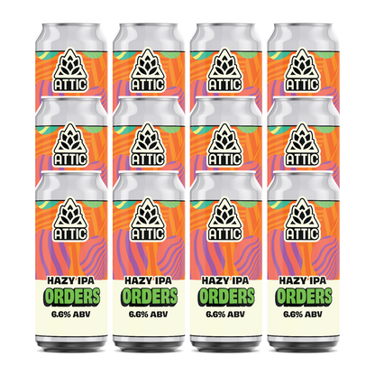 Orders | Hazy IPA | 6.6% | 440ml