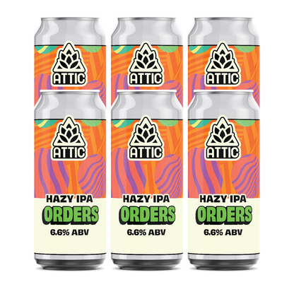 Orders | Hazy IPA | 6.6% | 440ml
