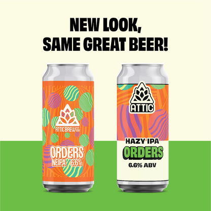 Orders | Hazy IPA | 6.6% | 440ml