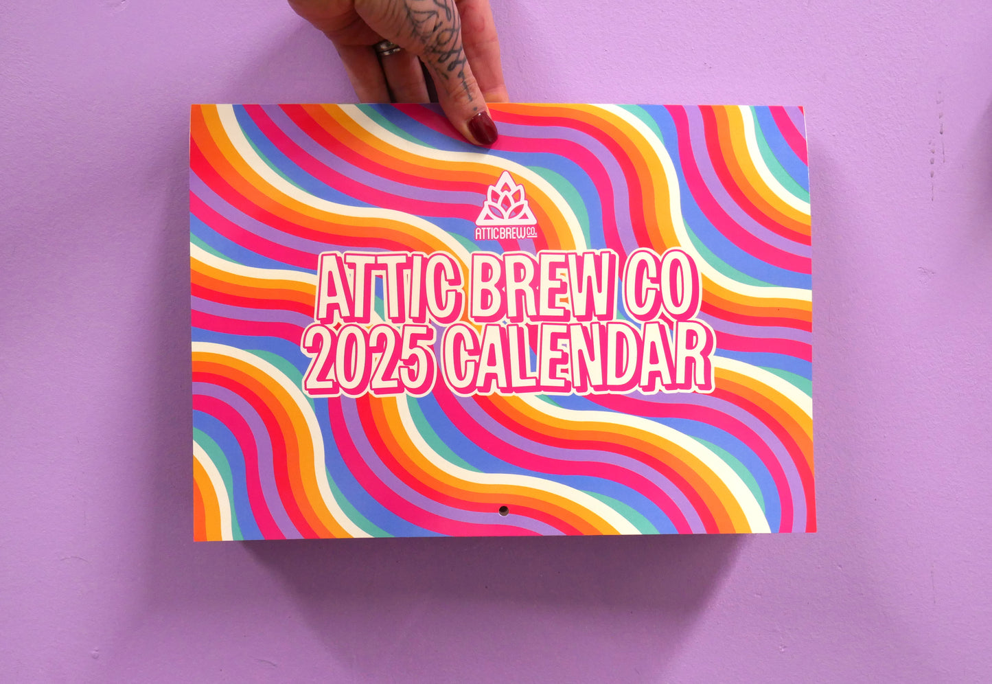 Attic Brew Co. Charity Dog Calendar 2025 (25% of each sale goes to Birmingham Dog's Home)