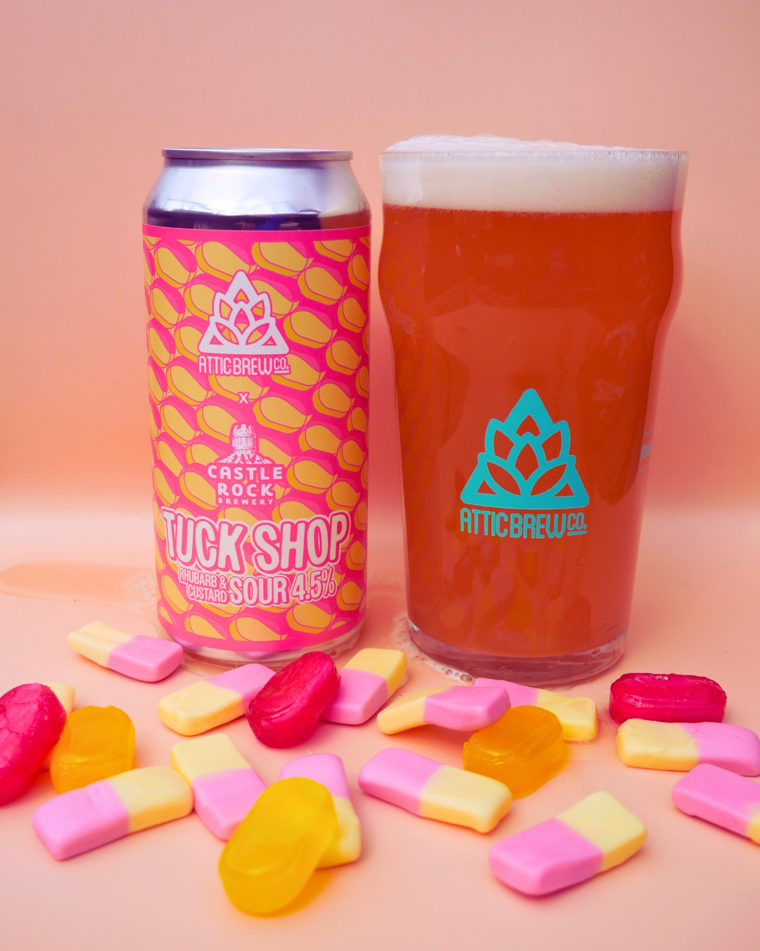 Tuck Shop | Rhubarb & Custard Sour | 4.5% | 440ml