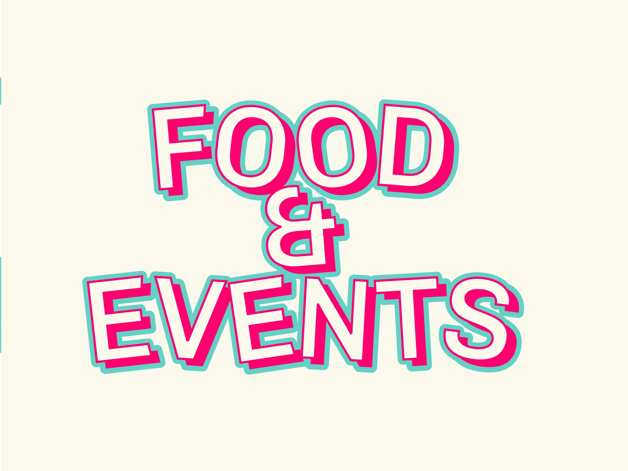 food & events title