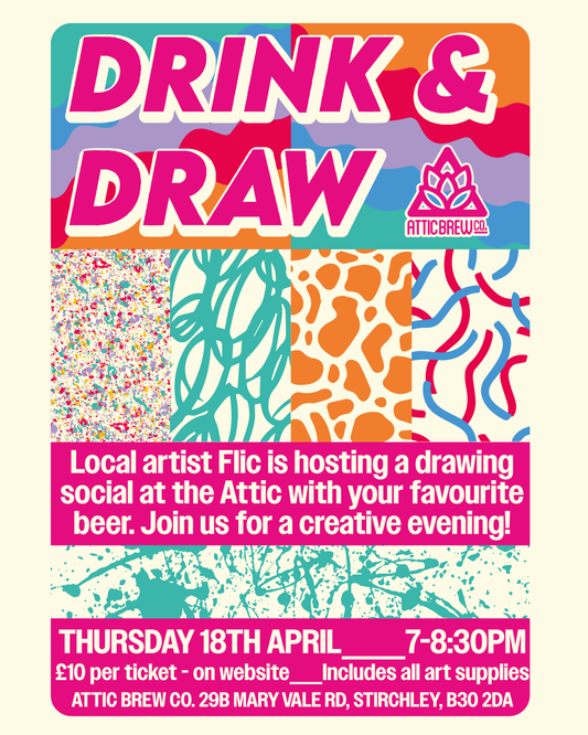 Drink & Draw with Flic