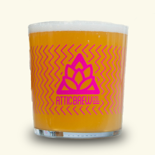 Attic Tubo Half Pint Glass